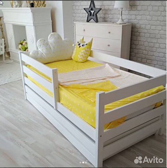 Детская кровать Манеж из массива