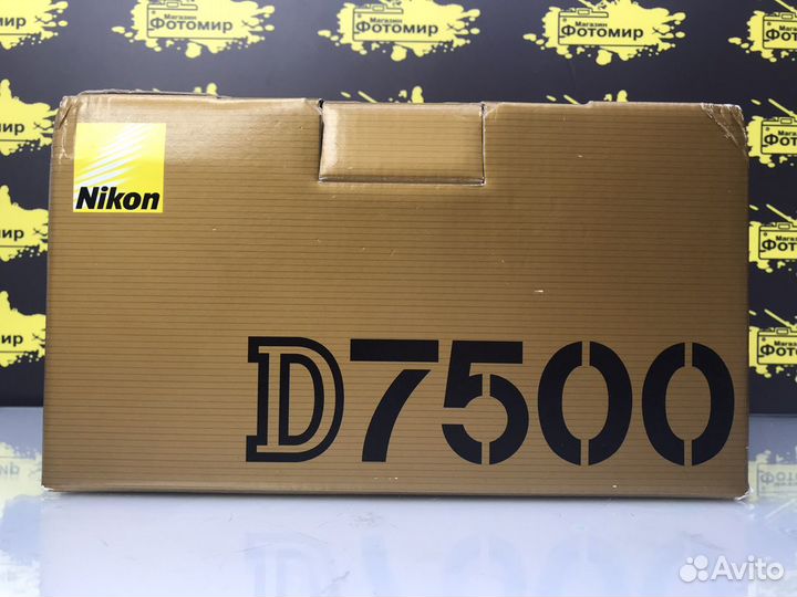 Nikon D7500 body новый в упаковке