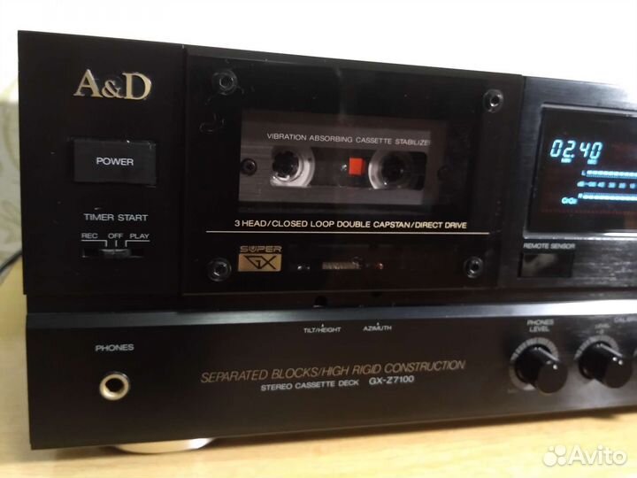 Кассетная дека A&D GX-Z7100