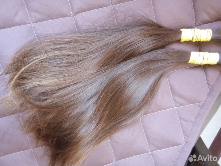 Волосы натуральные срез 30 см