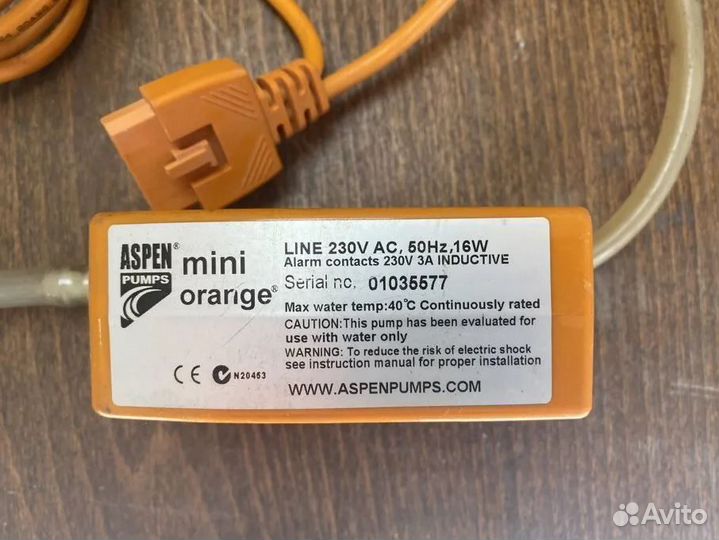 Aspen Mini Orange дренажная помпа