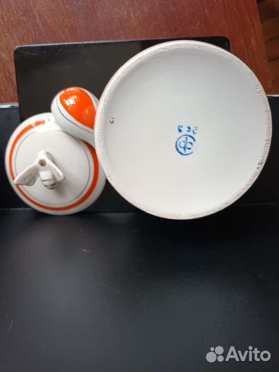 Бочонок фарфорвый для мёда