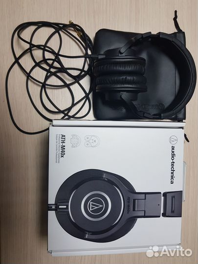 Наушники Audio-Technica ATH M40x (как новые)