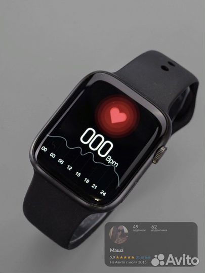 Apple watch 7 45mm (Черные)