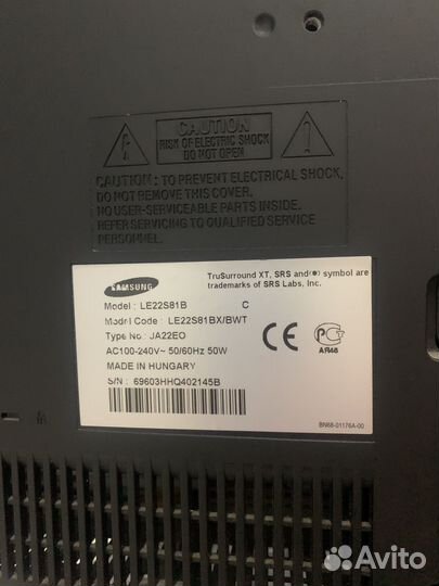 Телевизор samsung