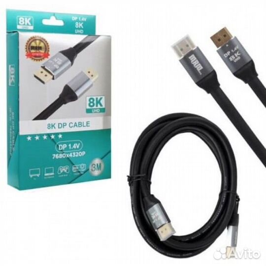 Кабель Displayport - Displayport MRM 3m 8K v1.4 A4