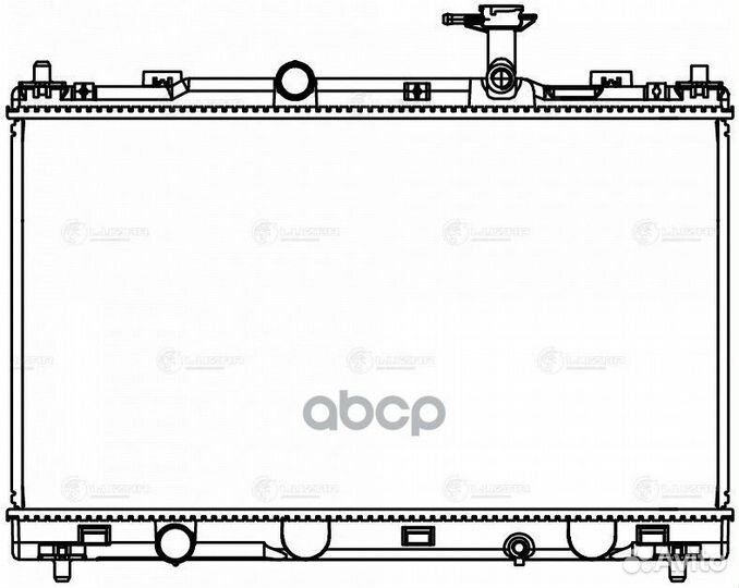 LRC 2444 Радиатор suzuki vitara II /SX4 II