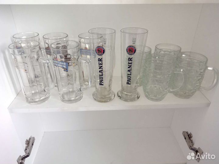 Пивные кружки и бокалы