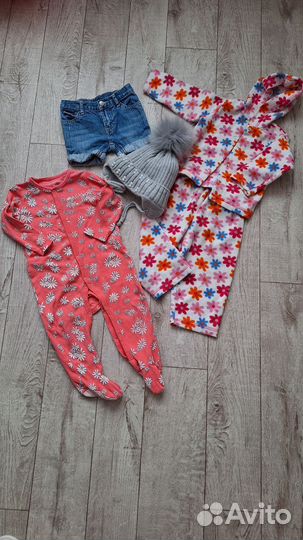 Вещи для девочки пакетом 80-86