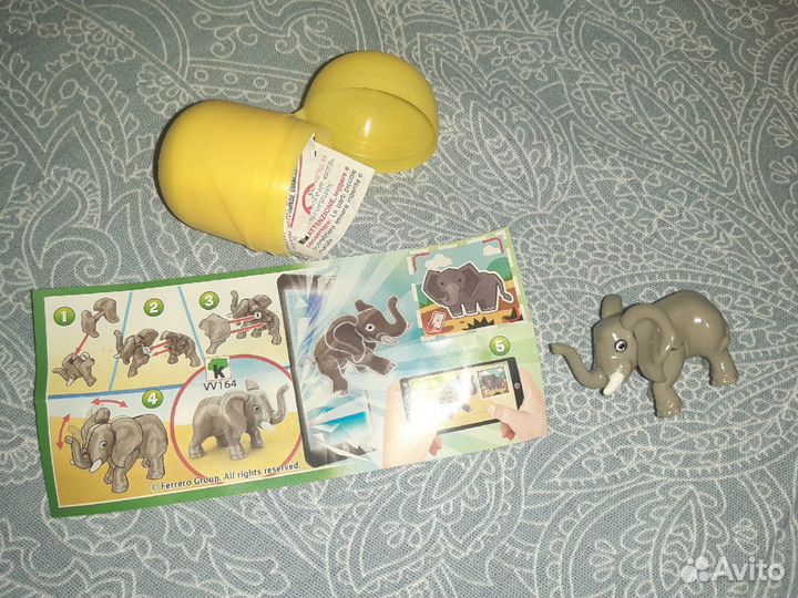 Киндер-сюрприз. Natoons. Слон. Обмен/продажа