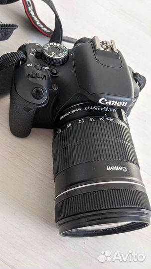 Зеркальный фотоаппарат canon 600d