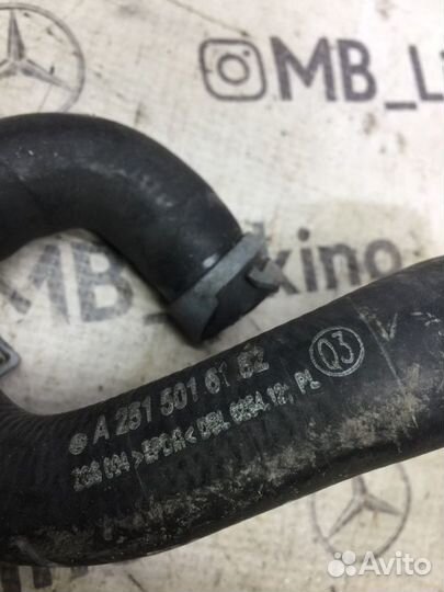 Патрубок системы охлаждения Mercedes R-Class W251