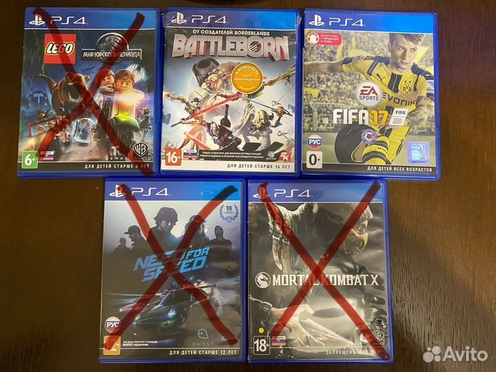 Игры для приставок ps4