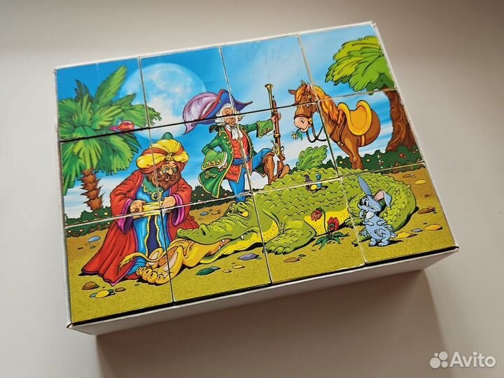 Пазлы и кубики детские