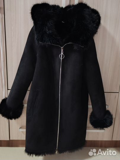 Искусственная шуба короткая