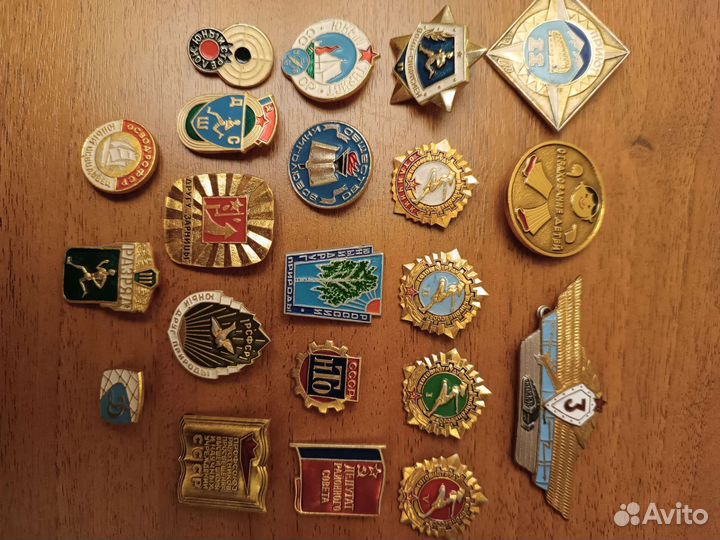 Советские значки