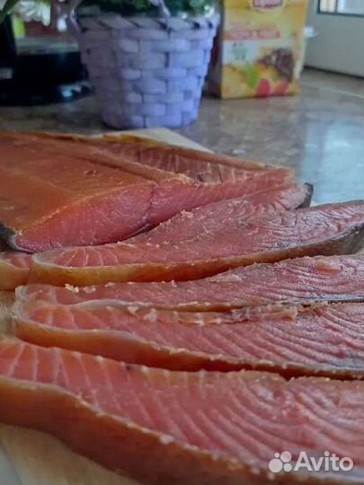 Рыба кета холодного копчения