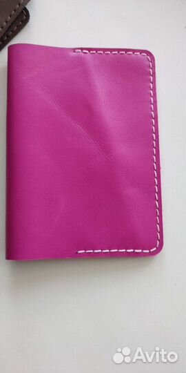 Обложка на паспорт кожаная