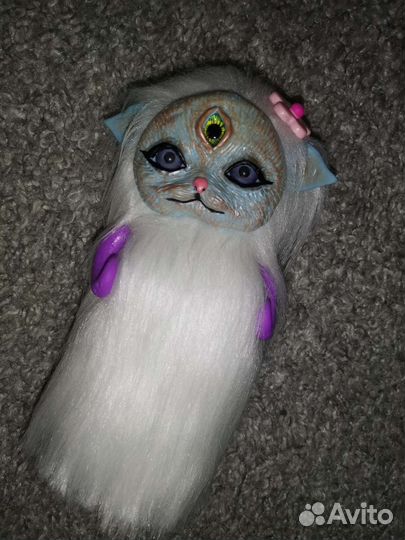 Игрушка в смешанной технике