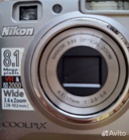 Компактный фотоаппарат nikon coolpix