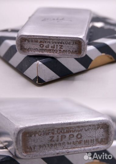 Ретро-винтаж стальная Zippo 