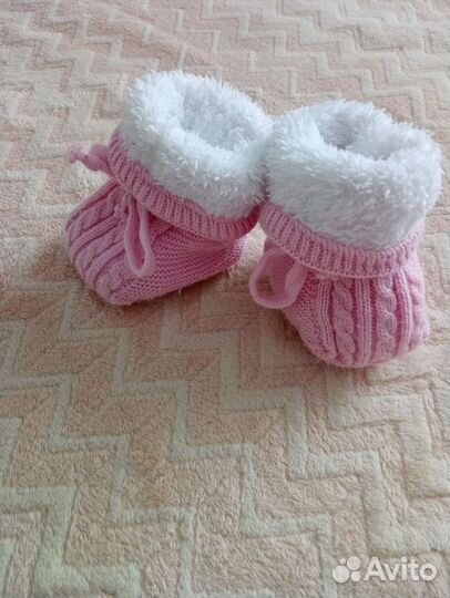 Пинетки для девочки