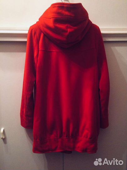 Куртка пальто женская с капюшоном