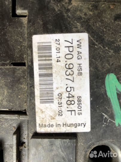 7P0937548F блок предохранителей Touareg NF