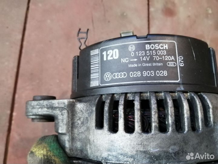 Генератор Пассат Б5 1.9 TDI AFN 1Z AHU