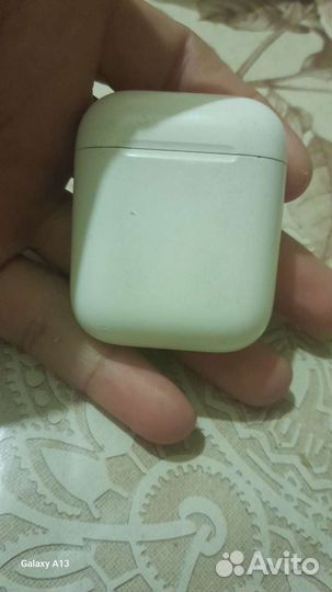 Беспроводные наушники apple airpods оригинал