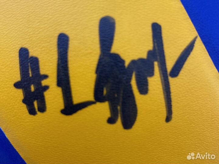 Новый волейбольный мяч с автографами mikasa