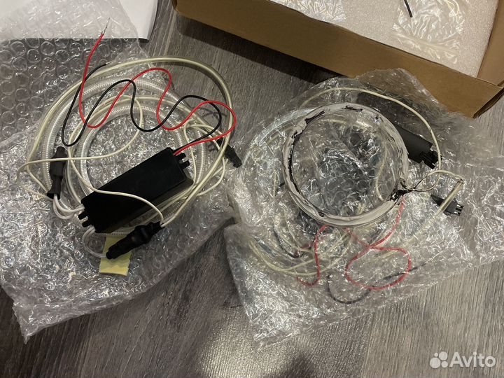 Габаритные кольца ангельские глазки Kia Sorento