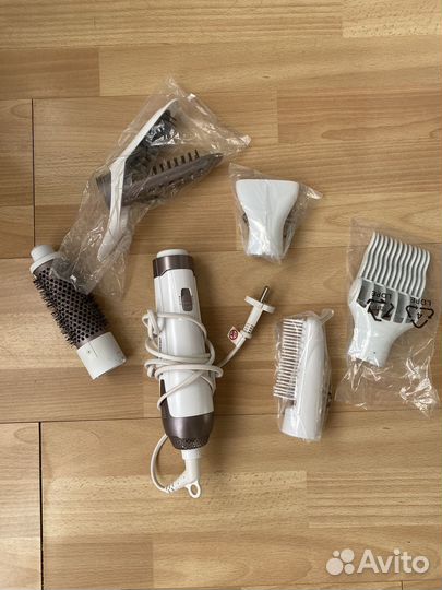 Фен щетка rowenta