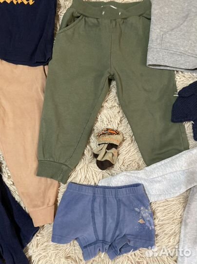 Пакет вещей на мальчика размер 92