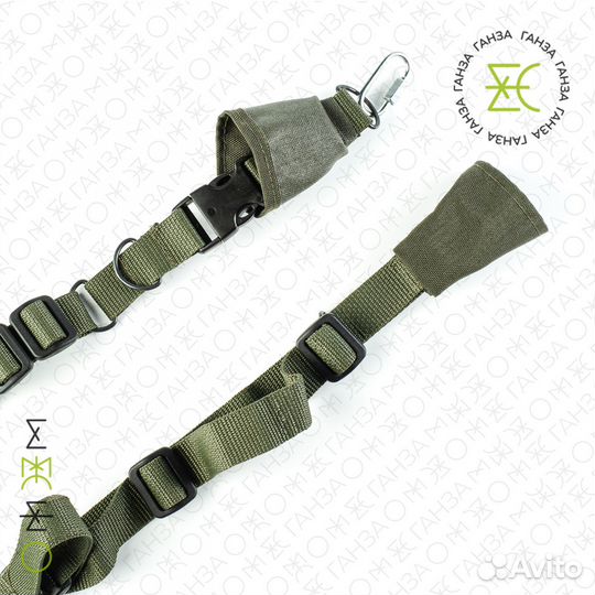 Ремень автоматный 1-2х точечный Оружейный ремень