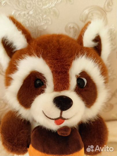 Мягкие игрушки, енот, 35см, новый