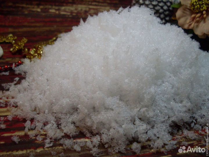 Искусственный полимерный снег