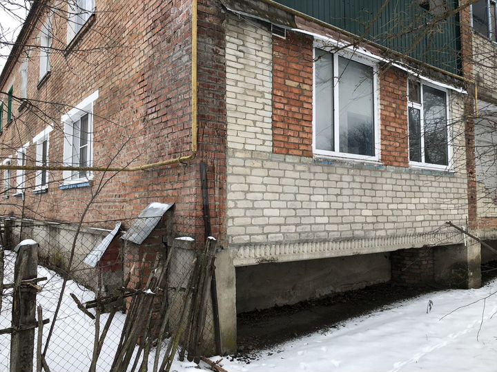 3-к. квартира, 57,3 м², 1/2 эт.