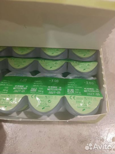 Контактные линзы Bausch Lomb -3.00 90 штук