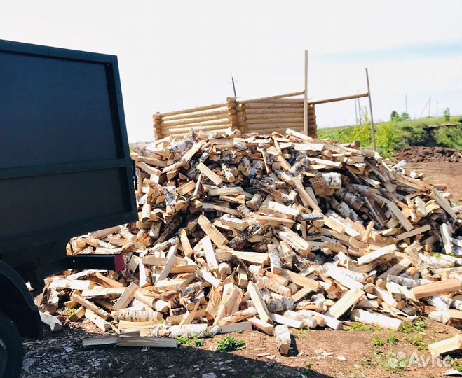 Дрова колотые