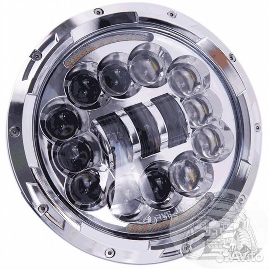 Фара диодная MS-HL90BS 54W 7