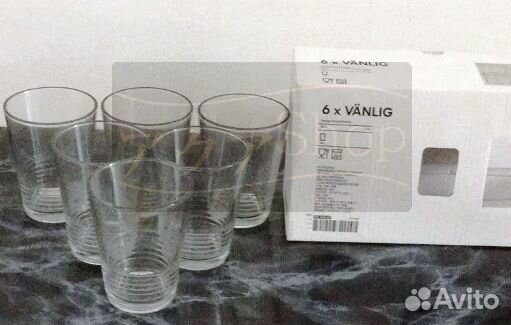 Набор стаканов IKEA 6 штук