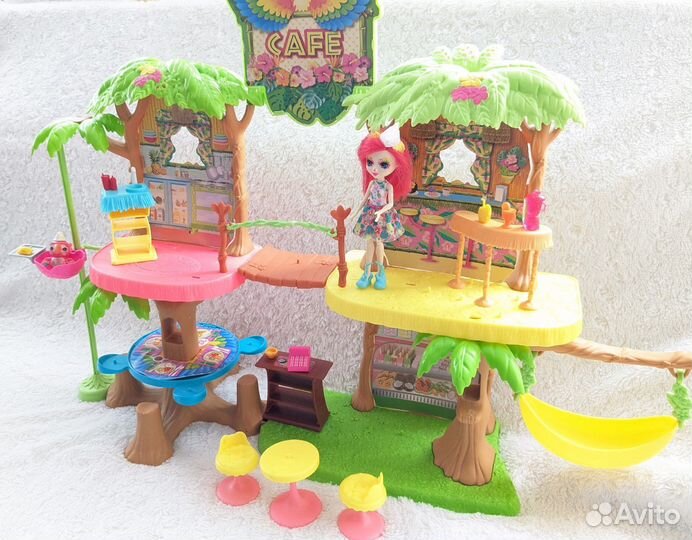Энчантималс кафе и комплект кукол