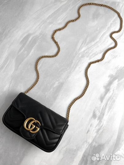 Сумка женская Gucci Marmont Super Mini