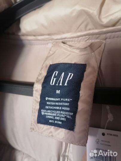 Пуховик GAP новый оригинал