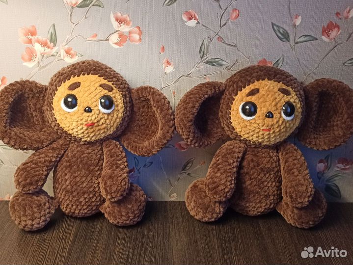 Игрушка Чебурашка ручной работы