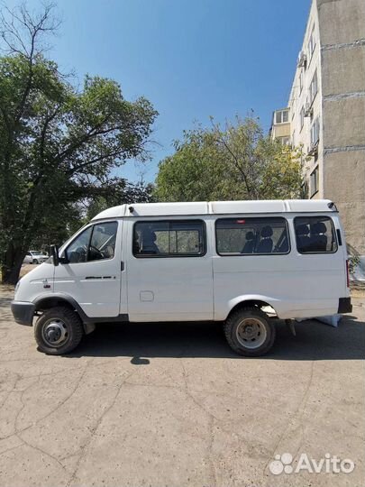 ГАЗ ГАЗель 3221 2.9 МТ, 2017, битый, 4 600 км