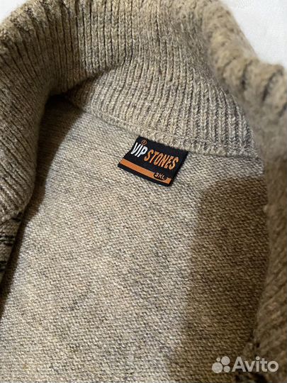 Свитер на молнии мужской Турция 52р