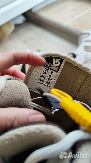 Сноубордические ботинки burton 40