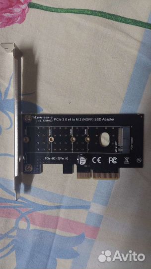 Адаптер PCI-E M.2 SSD